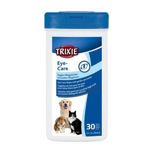 Серветки для догляду за очима Trixie 30 шт. - masterzoo.ua