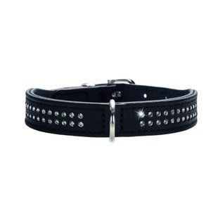 Hunter Diamond Petit ошейник для собак XXS-XS - черный - masterzoo.ua