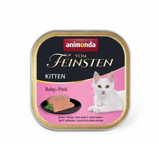 Влажный корм для котят Animonda Vom Feinsten Kitten Pate 100 г - домашняя птица - masterzoo.ua