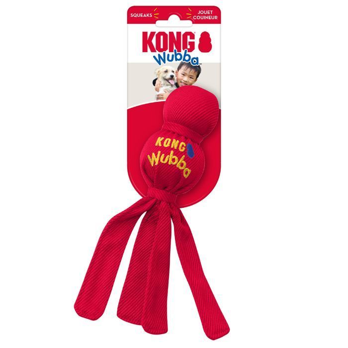 Іграшка для собак Kong Wubba S 22,9х5,7 см - колір в асортименті - masterzoo.ua