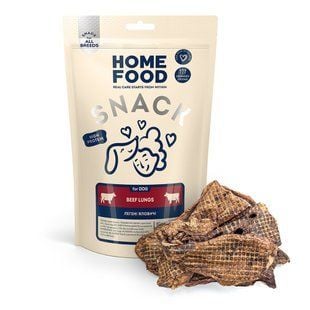 Лакомство для собак Home Food Snack 80 г - легкие говяжьи - masterzoo.ua
