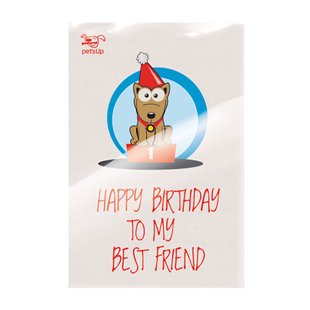 Открытка съедобная для собак Pet's Up Happy Birthday №2 - masterzoo.ua