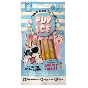 Мороженое для собак Pup Ice Rocket Lollies 2 х 45 г - клубника и банан - masterzoo.ua