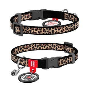 Нашийник для собак COLLAR Нейлон 25-35 см - леопард - masterzoo.ua