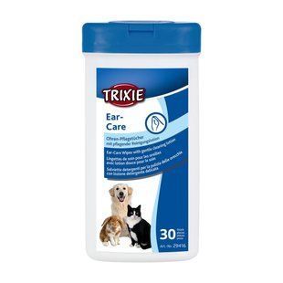 Серветки Trixie для догляду за вухами котів 30 шт - masterzoo.ua