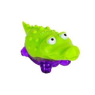 Игрушка для собак Крокодил с пищалкой GiGwi Suppa Puppa 9 см (резина) - masterzoo.ua