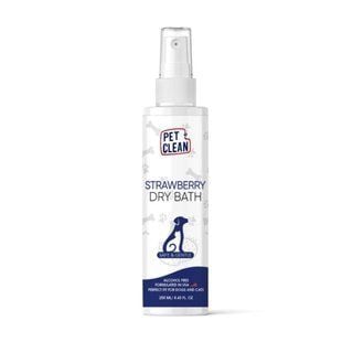 Pet Clean Dry Bath сухой шампунь для кошек 250 мл - клубника - masterzoo.ua