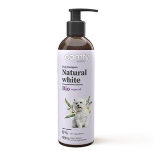 Шампунь для собак Comfy Natural White 250 мл - арганова олія - masterzoo.ua