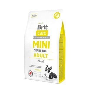 Cухой корм для собак Brit Care Grain Free Mini Adult 2 кг- ягненок - masterzoo.ua