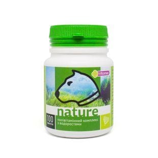Vitomax Nature витамины для собак 100 шт - водоросли - masterzoo.ua