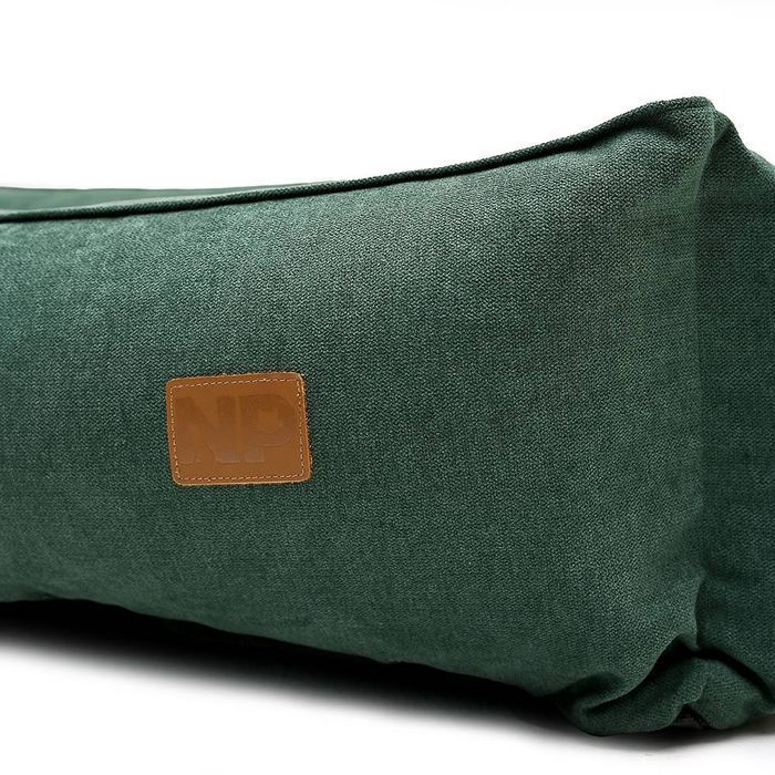 Лежак для собак Noble Pet Albert 80х110 см - темно-зелений - masterzoo.ua