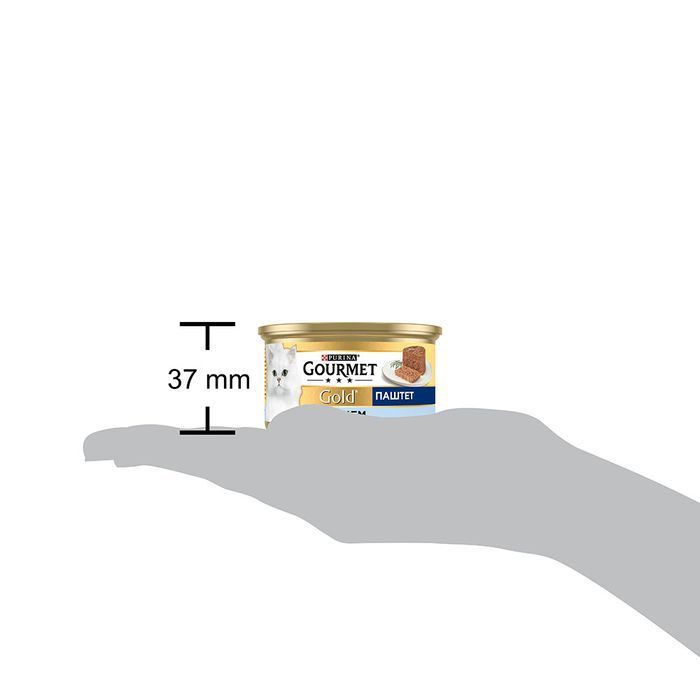 Вологий корм для котів Gourmet Gold 85 г - тунець - masterzoo.ua
