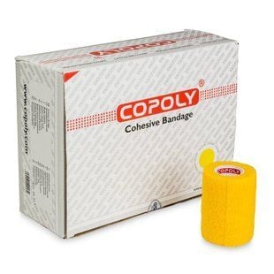 Лента фиксирующая для кошек Copoly Cohesive Bandage 7,5х450 ​​см - masterzoo.ua