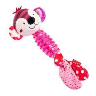 Игрушка для собак GiGwi Suppa Puppa Обезьянка с пищалкой | 20 см - masterzoo.ua