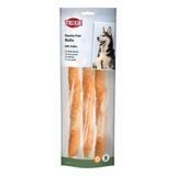 Ласощі для собак Trixie Denta Fun Rolls 28 см 3 шт 250 г - курка - masterzoo.ua
