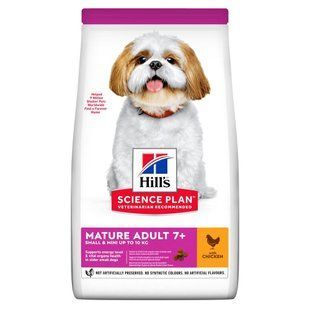 Cухой корм для собак Hill&rsquo;s Science Plan Mature Adult 7+ Small & Mini 1,5 кг - курица - masterzoo.ua